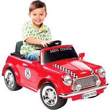 Adonijah Mini Cooper 6 Volt Battery Powered Ride On Red Racing Red Mini Cooper Mini Cooper Mini Cooper Classic