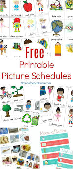 Free Printable Picture Schedule Cards Visual Schedule