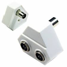 Antena 1 is one of the three national radio channels produced by the portuguese public broadcasting entity rádio e televisão de portugal. 2 Puerto Manera Tv Antena Pared Adaptador Divisor Blanco Hembra Coaxial Toma Ebay