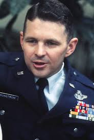 Former POW and U.S. Air Force LCOL Alan Leslie Brunstrom. LCOL Brunstrom  was captured