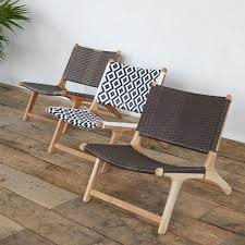All Weather Wicker Teak Lounge Chair Terrain Teak Lounge Chair Outdoor Chairs Contemporary Lounge Chair