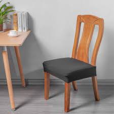 Featuring contemporary accents and reversible microfiber pads, these greendale home fashions microfiber 15 x 17.5 in. Style A Set Of 2 Black Buyue Dining Room Chair Covers Water Resistant Washable Jacquard Stretch Seat Cushion Protector For Upholstered Chair Slipcover Industrial Scientific Chair Covers Mhiberlin De