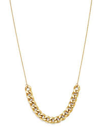 Zoe Chicco 14k Yellow Gold Large Curb Chain Necklace 18 Chain Necklace Necklace 14k Yellow Gold