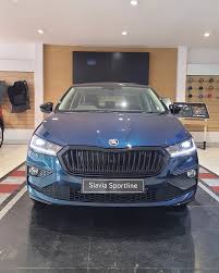 Image result for Lava Blue 2025 Slavia