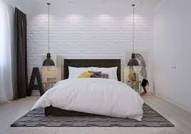 This method focuses on form and function, as well as exposing bare elements such as ceiling. Bedroom Enjoyable Scandinavian Bedroom Decor With White Brick Pattern Wall Also Black Scandinavian Bedroom Decor Brick Wall Bedroom Scandinavian Style Interior