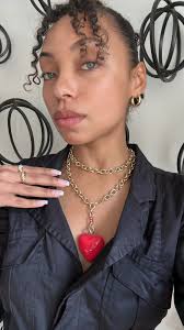 So much to ❤️ about the Roxanne Assoulin (RED) Puffy Heart Necklace 30% of  every purchase price of will go to support (RED)'s efforts to bring  life-saving healthcare programs to communities most