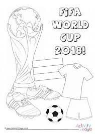world cup 2018 colouring page coloring pages christmas football livre de coloriage kawaii