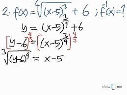 Fungsi invers atau yang juga dikenal sebagai fungsi kebalikan adalah sebuah fungsi yang berkebalikan dari fungsi lantas, apakah yang disebut sebagai fungsi invers? Invers Fungsi Bentuk Akar Contoh 2 Youtube
