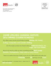 Olli Osher Lifelong Learning Institute Utmb Health