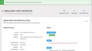 Menyedia laporan semakan stok dan inventori peralatan pejabat 6. Kew Pa 9