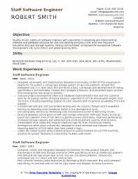 Staff Software Engineer Resume Samples Qwikresume
