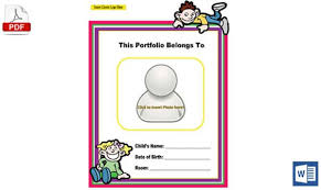Check spelling or type a new query. Portfolio Coverpage Template Available In Word Format Aussie Childcare Network