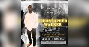 Obituary for Christopher NuNu Walker