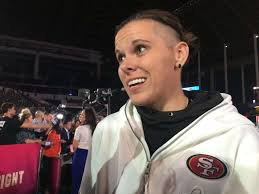 Kansas' Sowers talks about being first woman to coach in Super Bowl