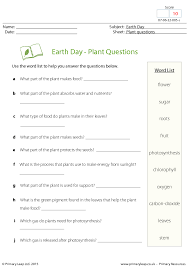 5th grade mathtrivia questions and answers 5th grade trivia questions. Earth Day Plant Questions