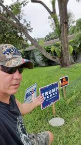 We did not find results for: Trump Biden Political Yard Signs Can Pit Neighbor Against Neighbor
