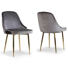Glamour Home Alpha Sandy Brown Velvet Chair With Brushed Golden Steel Legs Set Of 2 Ghdc 1409 The Home Depot In 2020 Velvet Chair Dining Chairs Grey Velvet Chair