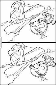 le monde de nemo 22 trouver les differences activites pour enfants a imprimer difference jeux des 7 erreurs coloriage indominus rex xl