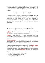 Igcse Biology Revision Notes 2 Biology Revision Igcse Biology Revision Notes