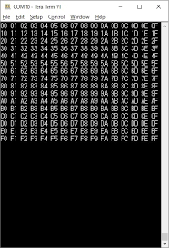 Teraterm 16進数送信 Crescent