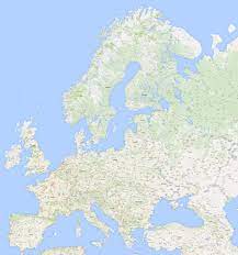 Find the perfect high resolution europe map stock photo. A High Resolution Map Of Europe Extracted From Google Maps 5650x6053 Mapporn