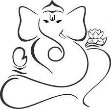 Black And White Images Of Ganesha Ganesha In Black White Ganesha Tattoo Ganesha Elephant Tattoos