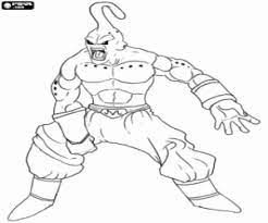 Dragon ball z is a japanese anime series made by toei animation. Majin Boo From Dragon Ball Z Coloring Page Printable Game