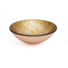 Select glass vessel sinks bathroom available in traditional and modern designs. Gs 015 Flake Glass Circular Vessel Bathroom Sink Buy Online In Dominica At Dominica Desertcart Com Productid 134774557