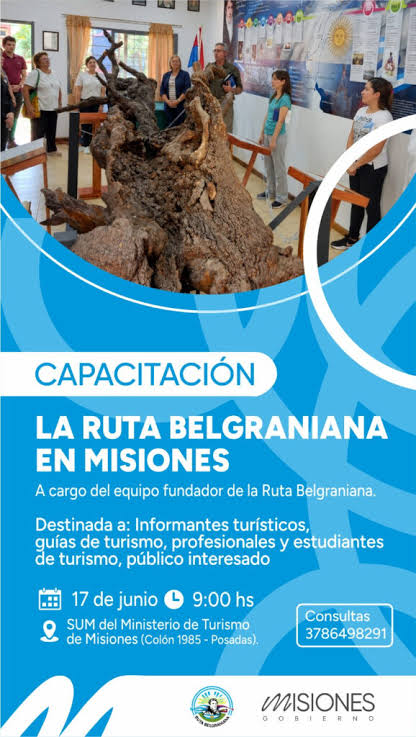 Invitan a capacitaci�n sobre la Ruta Belgraniana en Misiones - Norte Misionero