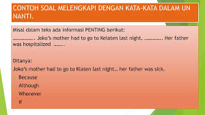 We did not find results for: Contoh Soal Melengkapi Kalimat Rumpang Dalam Bahasa Inggris Contoh Soal Terbaru