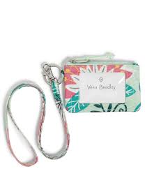 Mint flowers rfid georgia wallet. Vera Bradley Lighten Up Zip Id Lanyard Dillard S Vera Bradley Vera Bradley Id Case Vera Bradley Wallet