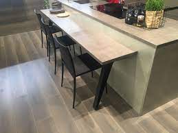 We currently have no off shoot location for a kitchen table. Defying The Standards Custom Countertop Height Kitchens