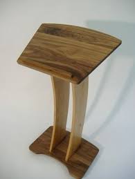 Custom Made Contemporary Podium Book Stand Music Stand Pulpit Wooden Music Stand Book Stands Church Furniture