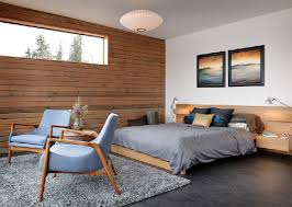 Modern Bedroom With Danish Lounges Modern Bedroom Decor Bedroom Interior Industrial Decor Bedroom