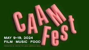 "Logo for CAAMFest 2024."