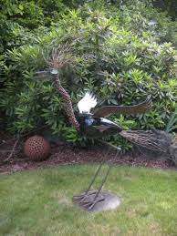 Dedicated To Recycling Artistically Metal Yard Art Recycled Metal Art Scrap Metal Art
