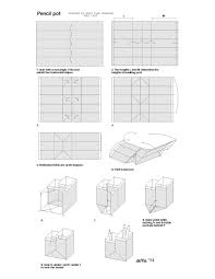 Origami Pencil Holder 1 Jpg 1 701 2 201 Pixels Origami Pencil Holder Diy Pencil Holder Pencil Holder