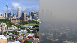The smoke that's smothering sydney and many other parts of new south wales will be around for some time. Sydney Smoke Before And After Photos Show Impact Of Bushfire On Australian City Cnn