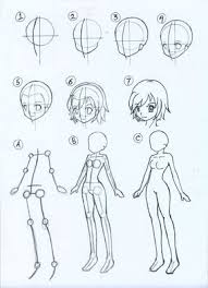 So while drawing anime characters is easier than drawing realistically, it's still not easy! How To Draw Anime Cuded Drawing Anime Bodies Anime Drawings Anime Character Drawing