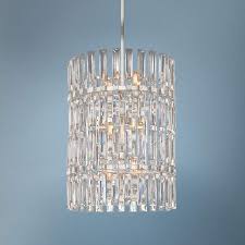 Choose the right foyer light size. Belle Aurore 17 W Silver Leaf Crystal Foyer Pendant Light 77m75 Lamps Plus