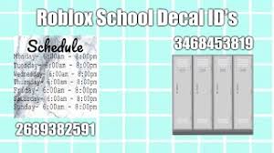 Currently, bloxburg is in beta. Roblox School Decal Id S Youtube