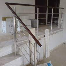 The stair handrail kits are simple and you'll. Stainless Steel Railing Pure Inox Wooden Glass Panel With Bars