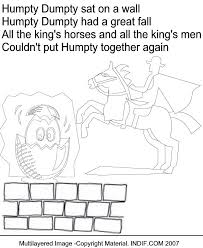 Humpty dumpty coloring pages free. Humpty Dumpty Coloring Page