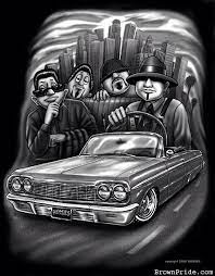 The identity has also evolved into xicano or xicana and, more recently, xicanx. Pin On Old School Lowriders Art Chicano Style