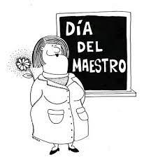 Dibujos del dia del maestro para pintar, parte 3. Imagenes Para Colorear El Dia Del Maestro Maestra De Inicial