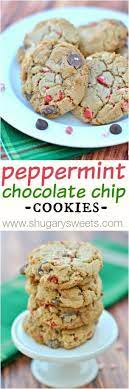 Peppermint Mocha Chocolate Chip Cookies Shugary Sweets Holiday Baking Recipes Chocolate Chip Cookies Chip Cookies