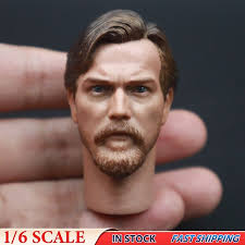 1/6 Scale Ewan Obi-Wan Man Head Sculpt Fit 12" Hot Toys Male Body Figure  Model