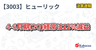 ヒューリック業績速報！減益の真相と今後の株価への影響を徹底分析 - Imagen principal del artículo