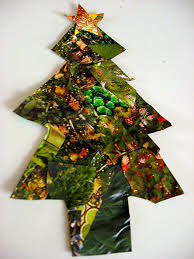 Download Recycled Christmas Tree Craft PSD Mockup Templates