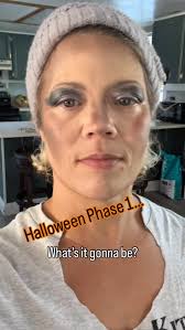 Phase 1… Halloween is starting to take shape… what will I be? Tune in for  update 👻 laterrrrrr